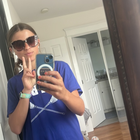 Lele Sadoughi Cheetah Print Sunglasses - Picture 3 of 3